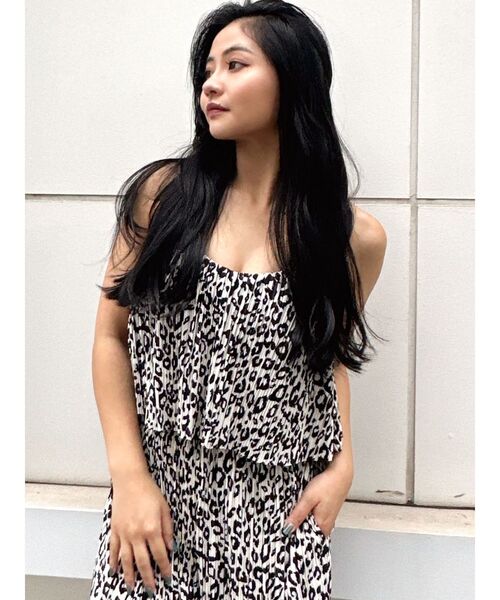 GYDA(ジェイダ)の「サテンプリーツキャミビスチェ【SETUP着用可】(キャミソール・レディース・ライトグレー/その他1/ベージュ/ブラック・FREE)」の14枚目の写真