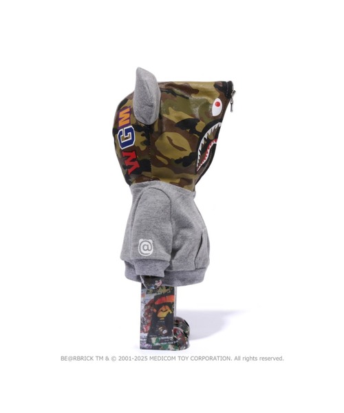 SHARK HOODIE BE@RBRICK 100%&400%（フィギュア）｜A BATHING