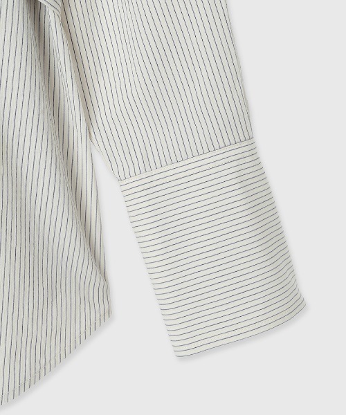 CREDONA（クレドナ）の「PRIMO MULCH SHIRTS/プリモマルチシャツ（シャツ/ブラウス・レディース・ブルー/ホワイト/ベージュ・FREE）」の14枚目の写真