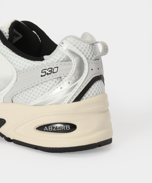 NEW BALANCE(ニューバランス)の「NEW BALANCE/ニューバランス 530(スニーカー・レディース・シルバー・22.5cm/23cm/23.5cm)」の9枚目の写真
