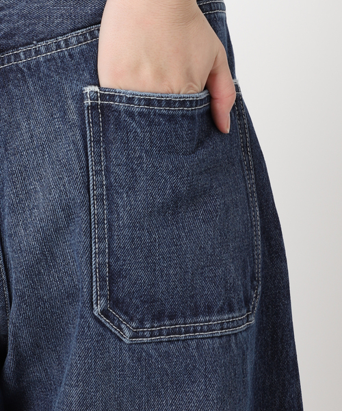 JOURNAL STANDARD（ジャーナルスタンダード）の「《追加2》2タックワイドデニムパンツ（デニムパンツ・レディース・サックスブルー/ブルー系その他・36/38）」の9枚目の写真