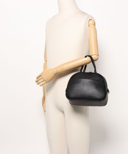 HASHIBAMI（ハシバミ）の「HASHIBAMI/ハシバミ/アローラウンドバッグ【Ha-2410-310】（トートバッグ・レディース・ブラック/ブラウン・F）」の11枚目の写真