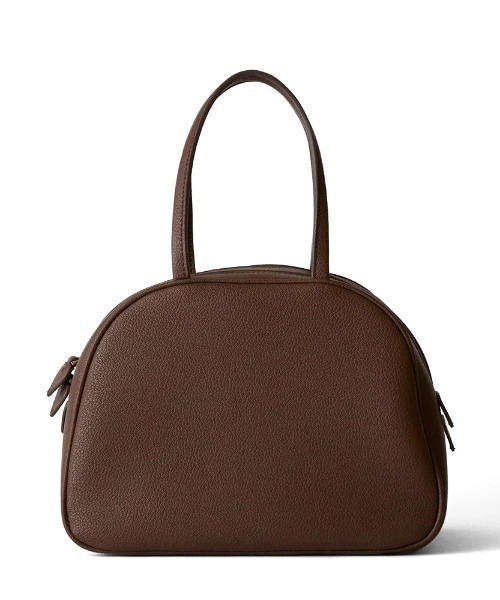 HASHIBAMI（ハシバミ）の「HASHIBAMI/ハシバミ/アローラウンドバッグ【Ha-2410-310】（トートバッグ・レディース・ブラック/ブラウン・F）」の3枚目の写真