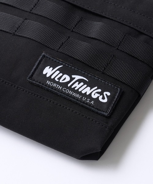 WILD THINGS(ワイルドシングス)の「【WILD THINGS】ワンポイントロゴサコッシュ(ショルダーバッグ・メンズ・ブラック/ベージュ/オリーブ・FREE)」の6枚目の写真