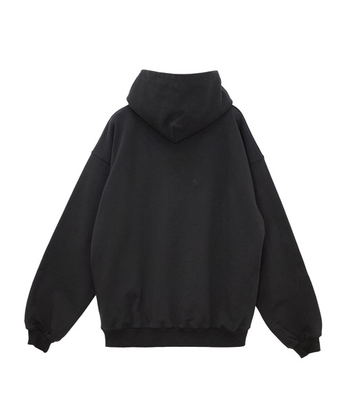 COMMON BASE(コモンベース)の「BLANK H SWEAT HOODIE(パーカー・メンズ・ホワイト/ライトグレー/ブラック/ヘザーグレー・SMALL/MEDIUM/LARGE/X-LARGE)」の6枚目の写真