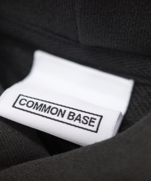 COMMON BASE(コモンベース)の「BLANK H SWEAT HOODIE(パーカー・メンズ・ホワイト/ライトグレー/ブラック/ヘザーグレー・SMALL/MEDIUM/LARGE/X-LARGE)」の20枚目の写真