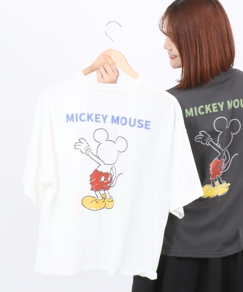 tシャツ レディース トップス レディースtシャツ レディーストップス レディースティーシャツ Disney ディズニー キャラクター プリント おしゃれ Disney tシャツ キャラクタープリント刺繍Tシャツ レディース