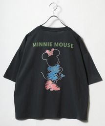 Disney(ディズニー)キャラクタープリント・刺繍ワイドシルエットTシャツ レディース