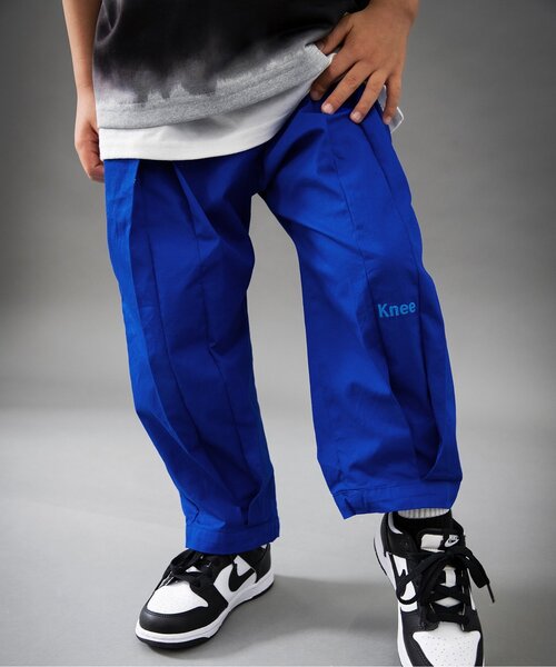 BREEZE（ブリーズ）の「【B NEW JACK】ワイドタック長パンツ_ジュニア対応（その他パンツ・キッズ・ブルー/オフホワイト/カーキ・90/100/110/120/130/140/150/160）」の3枚目の写真