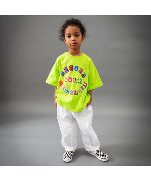 BREEZE（ブリーズ）の「【B NEW JACK】ワイドタック長パンツ_ジュニア対応（その他パンツ・キッズ・ブルー/オフホワイト/カーキ・90/100/110/120/130/140/150/160）」の19枚目の写真