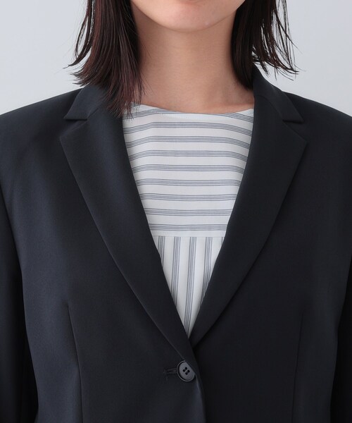 美品　INDIVI黒リクルートスーツ36 美品INDIVIインディヴィ黒スカートリクルートスーツ36