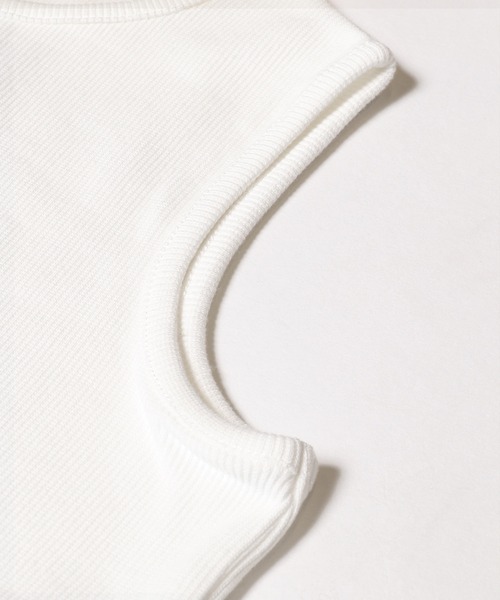 coca(coca)(コカ)の「キッズ 肩ファスナー短丈トップス&タンクトップ 2点セット(Tシャツ/カットソー・キッズ・パープル/ライトグレー・120/130/140/150)」の19枚目の写真