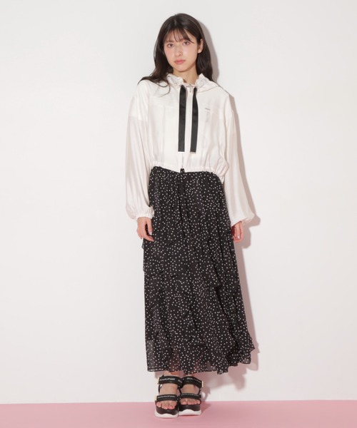 ◇ ショート丈シアーブルゾン（ブルゾン）｜JILL by JILL STUART