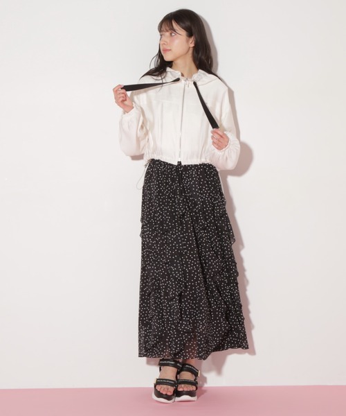 JILL by JILL STUART(ジルバイジルスチュアート)の「◇ ショート丈シアーブルゾン(ブルゾン・レディース・ホワイト/ピンク・FREE)」の21枚目の写真