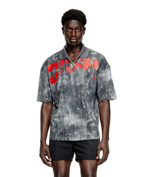 DIESEL（ディーゼル）の「メンズ ポロシャツ TIMOTHEE-D-POP（ポロシャツ・メンズ・ブラック・X-LARGE/XX-LARGE/MEDIUM/LARGE/SMALL）」の2枚目の写真