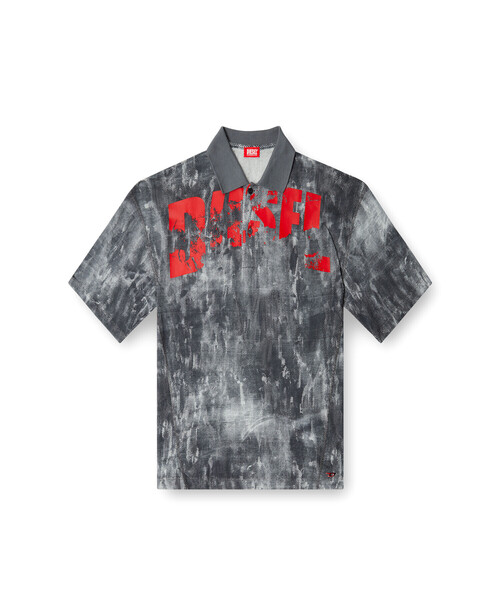 DIESEL（ディーゼル）の「メンズ ポロシャツ TIMOTHEE-D-POP（ポロシャツ・メンズ・ブラック・X-LARGE/XX-LARGE/MEDIUM/LARGE/SMALL）」の3枚目の写真