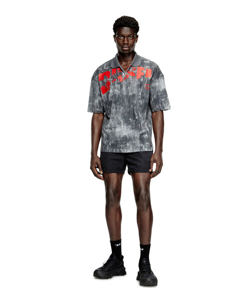 DIESEL（ディーゼル）の「メンズ ポロシャツ TIMOTHEE-D-POP（ポロシャツ・メンズ・ブラック・X-LARGE/XX-LARGE/MEDIUM/LARGE/SMALL）」の4枚目の写真