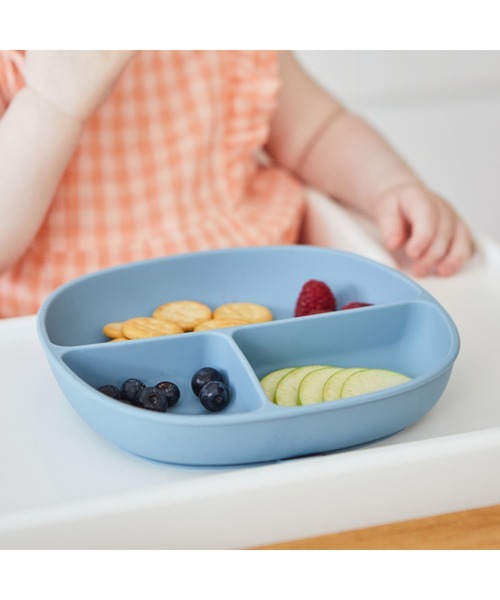 b.box（ビーボックス）の「b.box/ Silicone Plate+Lid シリコンプレート＋リッド（蓋・吸盤付き食器）（マグ/哺乳瓶/お食事グッズ・キッズ・ベージュ/グレイッシュブルー/セージグリーン/ベビーピンク・ONESIZE）」の20枚目の写真