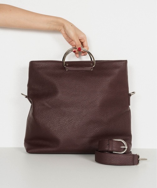 Knuth Marf（クヌースマーフ）の「3way metal shoulder bag（ショルダーバッグ・レディース・グリーン/バーガンディー/ブラック・ONE SIZE）」の4枚目の写真