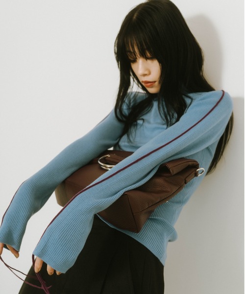 Knuth Marf（クヌースマーフ）の「3way metal shoulder bag（ショルダーバッグ・レディース・グリーン/バーガンディー/ブラック・ONE SIZE）」の14枚目の写真