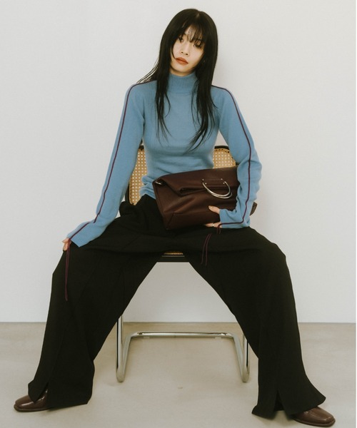 Knuth Marf（クヌースマーフ）の「3way metal shoulder bag（ショルダーバッグ・レディース・グリーン/バーガンディー/ブラック・ONE SIZE）」の15枚目の写真