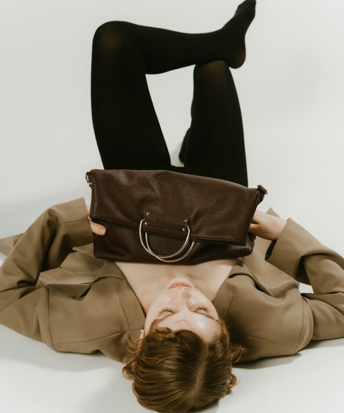 Knuth Marf（クヌースマーフ）の「3way metal shoulder bag（ショルダーバッグ・レディース・グリーン/バーガンディー/ブラック・ONE SIZE）」の7枚目の写真