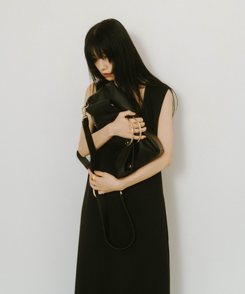 Knuth Marf（クヌースマーフ）の「3way metal shoulder bag（ショルダーバッグ・レディース・グリーン/バーガンディー/ブラック・ONE SIZE）」の22枚目の写真
