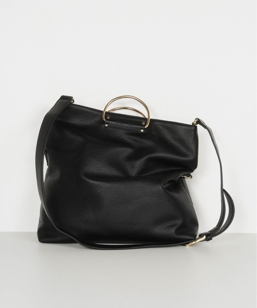 Knuth Marf（クヌースマーフ）の「3way metal shoulder bag（ショルダーバッグ・レディース・グリーン/バーガンディー/ブラック・ONE SIZE）」の8枚目の写真