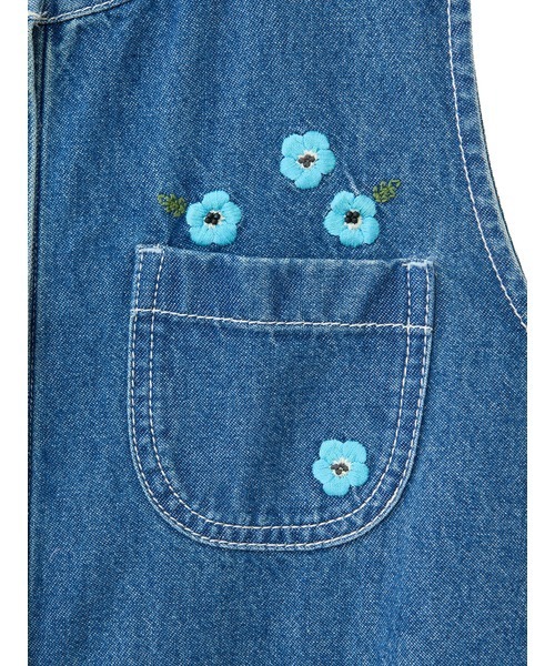 美品◆PINK HOUSE◆デニム シャツワンピース コート 織ネーム　495S kotohayokozawa×PINK HOUSE DENIM JUMPER SKIRT （ロング