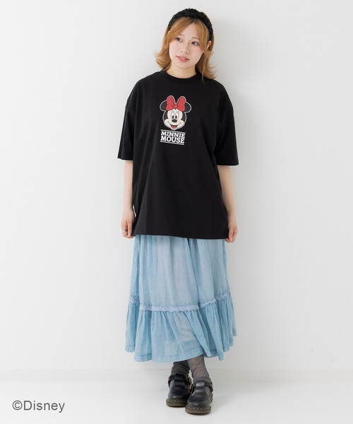 【Disney】ミニー&フレンズ フレームポートレート 半袖 Tシャツ セール】〈ディズニー〉ミニーマウス/半袖Tシャツ（Tシャツ