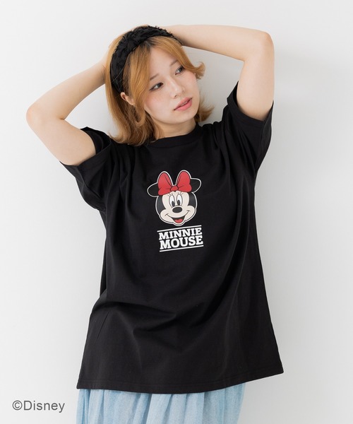 Disney × Roen ミニーTシャツ roen ディズニー コラボ ミニーマウス Tシャツ disney ロエン