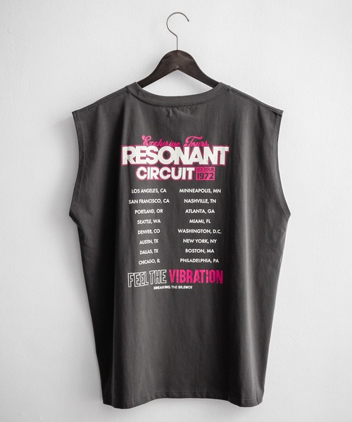 Rocky Monroe（ロッキーモンロー）の「オーバーサイズ ピグメントライクグラフィックプリントノースリーブTシャツ（タンクトップ・メンズ・C/D/E/F/A/B・M/L）」の9枚目の写真