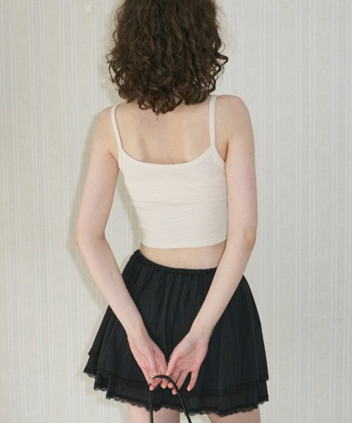 2way rib cardigan set / 2wayリブカーディガンセット