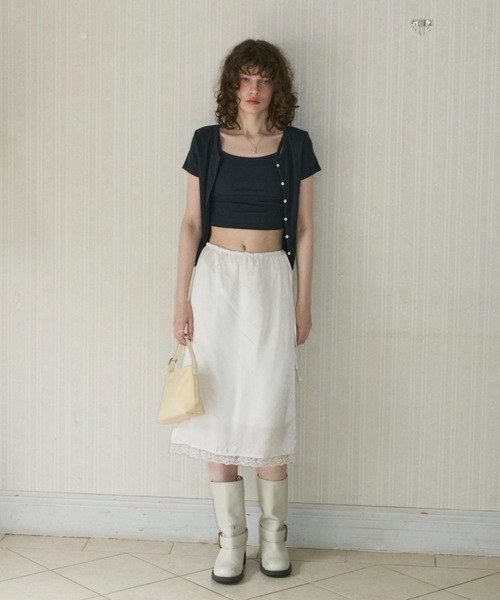 カーディガン 2way rib cardigan set / 2wayリブカーディガンセット レディース 2way rib cardigan set / 2wayリブカーディガンセット