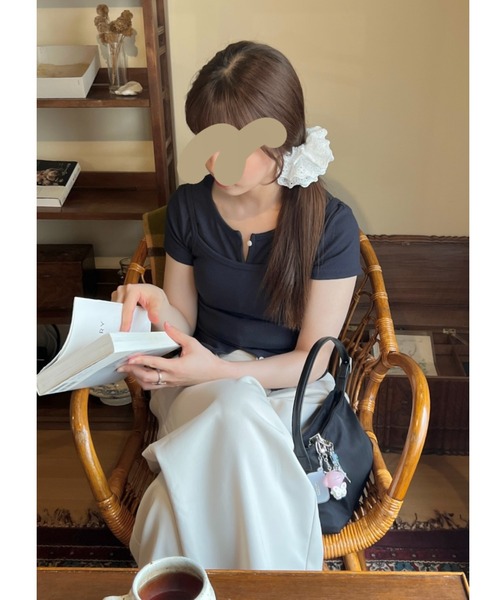 GIUNON（ジウノン）の「2way rib cardigan set / 2wayリブカーディガン