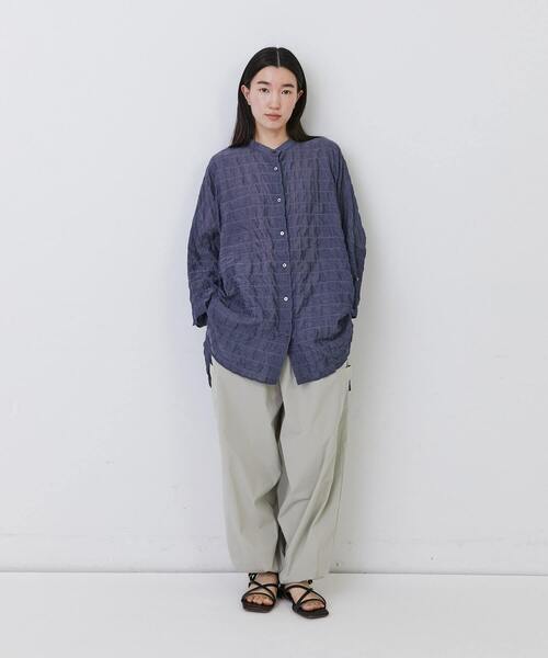 conges payes ADIEU TRISTESSE(コンジェ ペイエ アデュートリステス)の「【1月ベストセラーブランド内2位】【1月お気に入り登録ブランド内1位】【FAVE】【接触冷感】イージーカーゴパンツ(その他パンツ・レディース・ライトベージュ/ダークラベンダー/ブラック/モカ・M/L)」の8枚目の写真