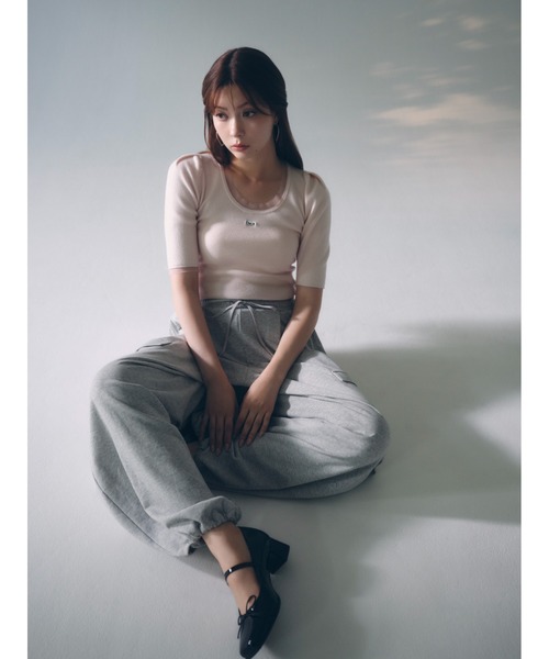 SNIDEL（スナイデル）の「ハートフープピアス（ピアス（両耳用）・レディース・シルバー/ゴールド・FREE）」の12枚目の写真