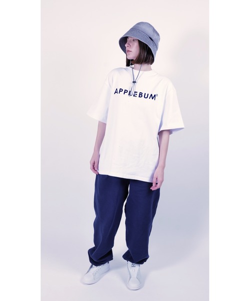 APPLEBUM（アップルバム）の「"APPLEBUM" T-shirt（Tシャツ/カットソー・メンズ・ホワイト/ネイビー・SMALL/MEDIUM/LARGE/X-LARGE/XX-LARGE）」の6枚目の写真
