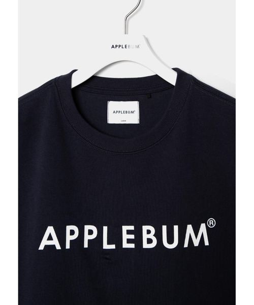 APPLEBUM アップルバム LINE FOOTBALL SHIRT 黒 XL APPLEBUM(アップルバム) Tシャツ ULTRA HEAVYWEIGHT BLANK T