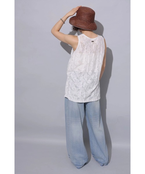 【新品タグ付き】アルページュストーリー　テンセル混ドロストデニムパンツ テンセル混ドロストデニムパンツ（その他パンツ）｜Arpege story