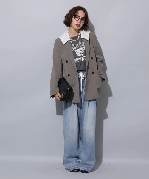 テンセル混ドロストデニムパンツ（その他パンツ）｜Arpege story