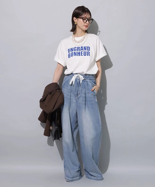 テンセル混ドロストデニムパンツ（その他パンツ）｜Arpege story