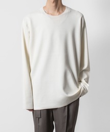 ATTACHMENT（アタッチメント）の「WOxPE ダブルフェイスニット クルーネックプルオーバー / WOxPE DOUBLE FACE KNIT CREW NECK PULLOVER（ニット/セーター）」