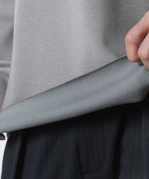 ATTACHMENT(アタッチメント)の「WOxPE ダブルフェイスニット クルーネックプルオーバー / WOxPE DOUBLE FACE KNIT CREW NECK PULLOVER(ニット/セーター・メンズ・ブラック/カーキ/オフホワイト/グレー系・1/2/3/4)」の17枚目の写真