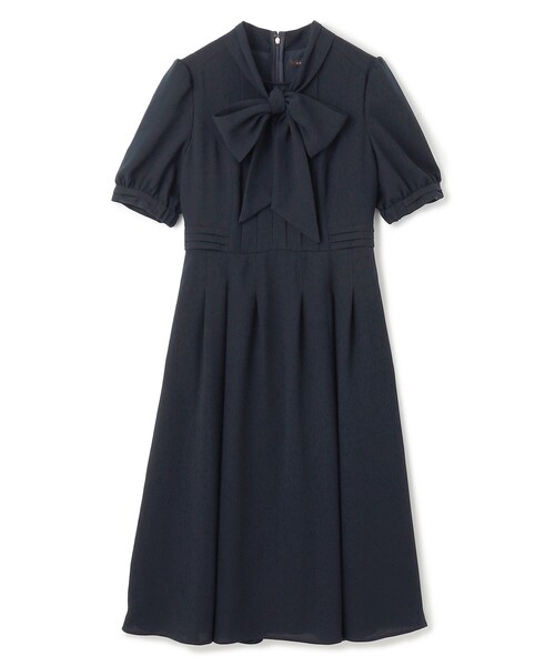 TOCCA(トッカ)の「RIBBON ROSETTE HALF ドレス(ワンピース・レディース・ネイビー系/ピンク系・0/6/4/2)」の5枚目の写真