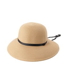 SHOO・LA・RUE | 【手洗い可能】バックスリットブレードハット(ハット)