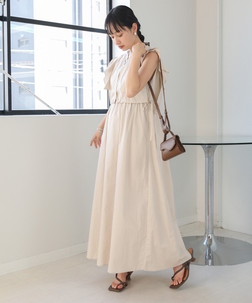 大人気新品  セール】ベストセットノースリーブワンピース（ドレス）｜Bab ワンピース