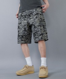 SPINNS | カモフラ柄ハーフパンツ/リアルツリー柄/デジタルカモ/カーゴ(カーゴパンツ)