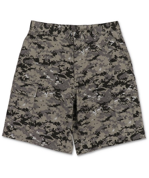 SPINNS（スピンズ）の「カモフラ柄ハーフパンツ/リアルツリー柄/デジタルカモ/カーゴ（カーゴパンツ・メンズ・グリーン系カモフラージュ/ブラウン系カモフラージュ/その他・M/L）」の6枚目の写真