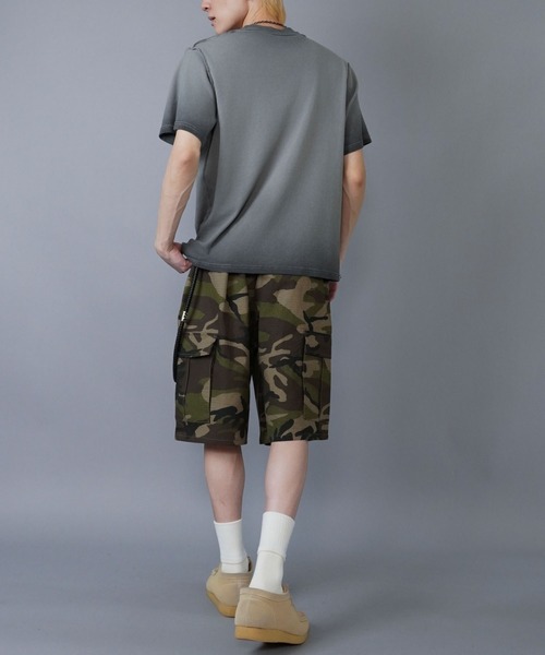 SPINNS（スピンズ）の「カモフラ柄ハーフパンツ/リアルツリー柄/デジタルカモ/カーゴ（カーゴパンツ・メンズ・グリーン系カモフラージュ/ブラウン系カモフラージュ/その他・M/L）」の12枚目の写真
